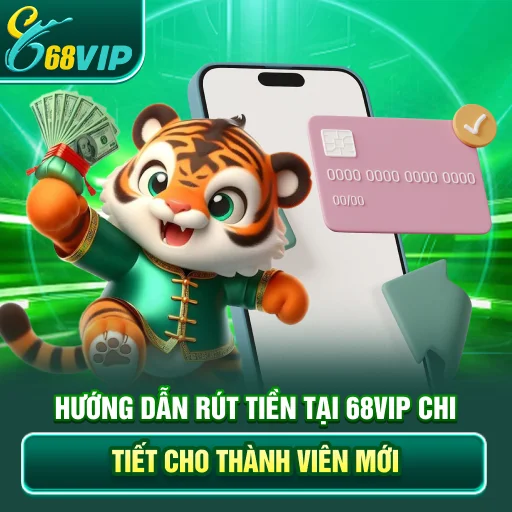Hướng Dẫn Rút Tiền Tại 68VIP Chi Tiết Cho Thành Viên Mới